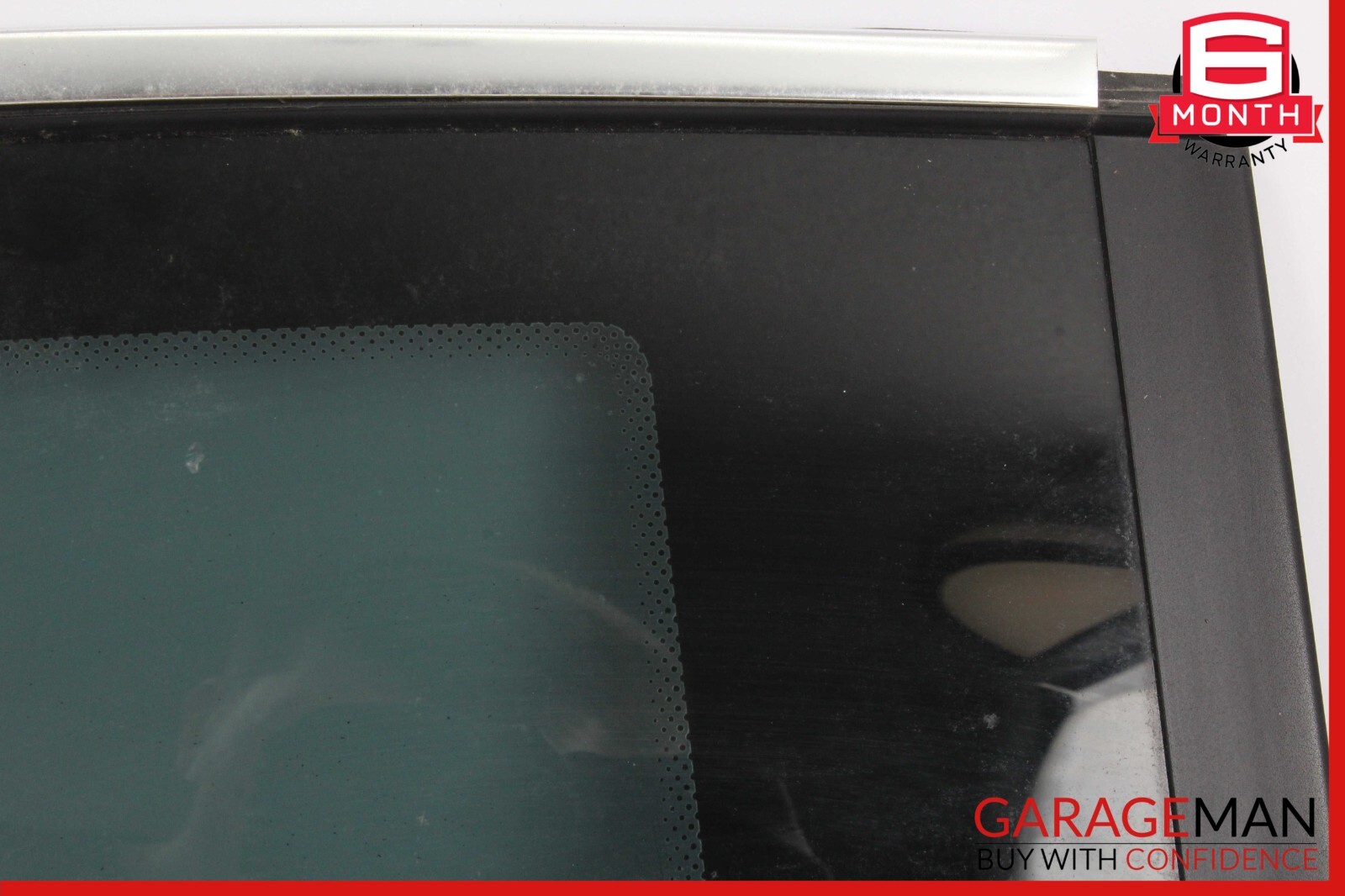 08-18 Maserati GranTurismo Rear Right Side Quarter Window Glass OEM