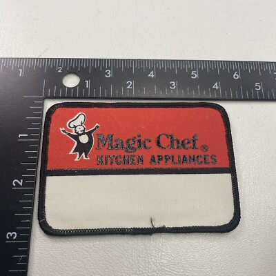 VINTAGE (c 1970s ?) MAGIC CHEF KITCHEN APPLIANCES Patch (Cooking, Food)  002M
