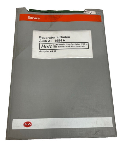 Reparaturleitfaden Audi A8 D2 Automatische Getriebe 01F + 01K Front- und Allrad