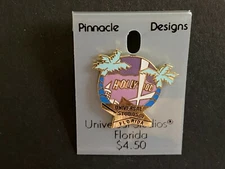 Vintage Universal Studios FLORIDA Hollywood Palm Pinnacle Designs Trading Pin