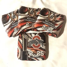 2025 CFP NATIONAL CHAMPIONSHIP OHIO STATE - Pro Cornhole Bags - 4 Bags