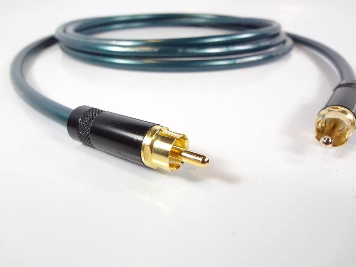 Clairmont Cable Furutech FC-63 SPDIF 75 ohm Digital Coaxial RCA