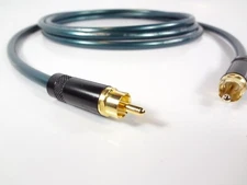 Clairmont Cable Furutech FC-63 SPDIF 75 ohm Digital Coaxial RCA Audio Cable