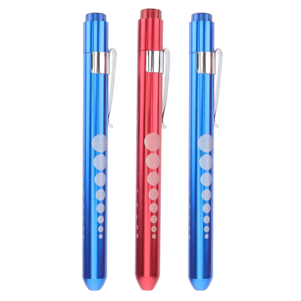 3 Pcs Nurse Nursing Student Flashlight Pen Lights Medical Small Torches