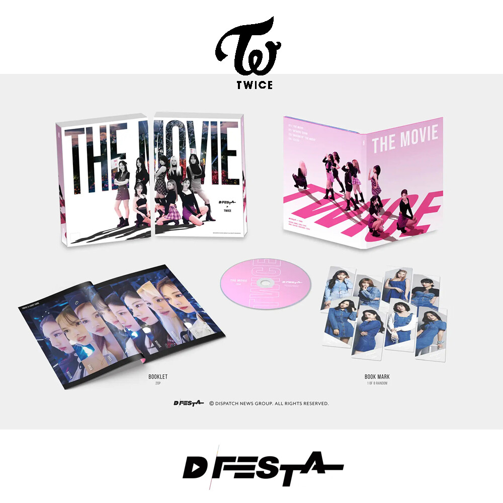 D'FESTA THE MOVIE TWICE Version DFESTA Official DVD Blu-ray