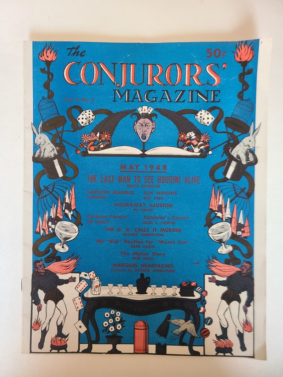 The Conjurors Magazine Vol. 4 No. 1 May 1948 | eBay