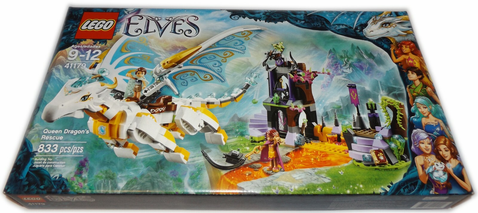 LEGO 41179 Queen Dragon's Rescue Elves Azari Firedancer Emily Jones Elandra