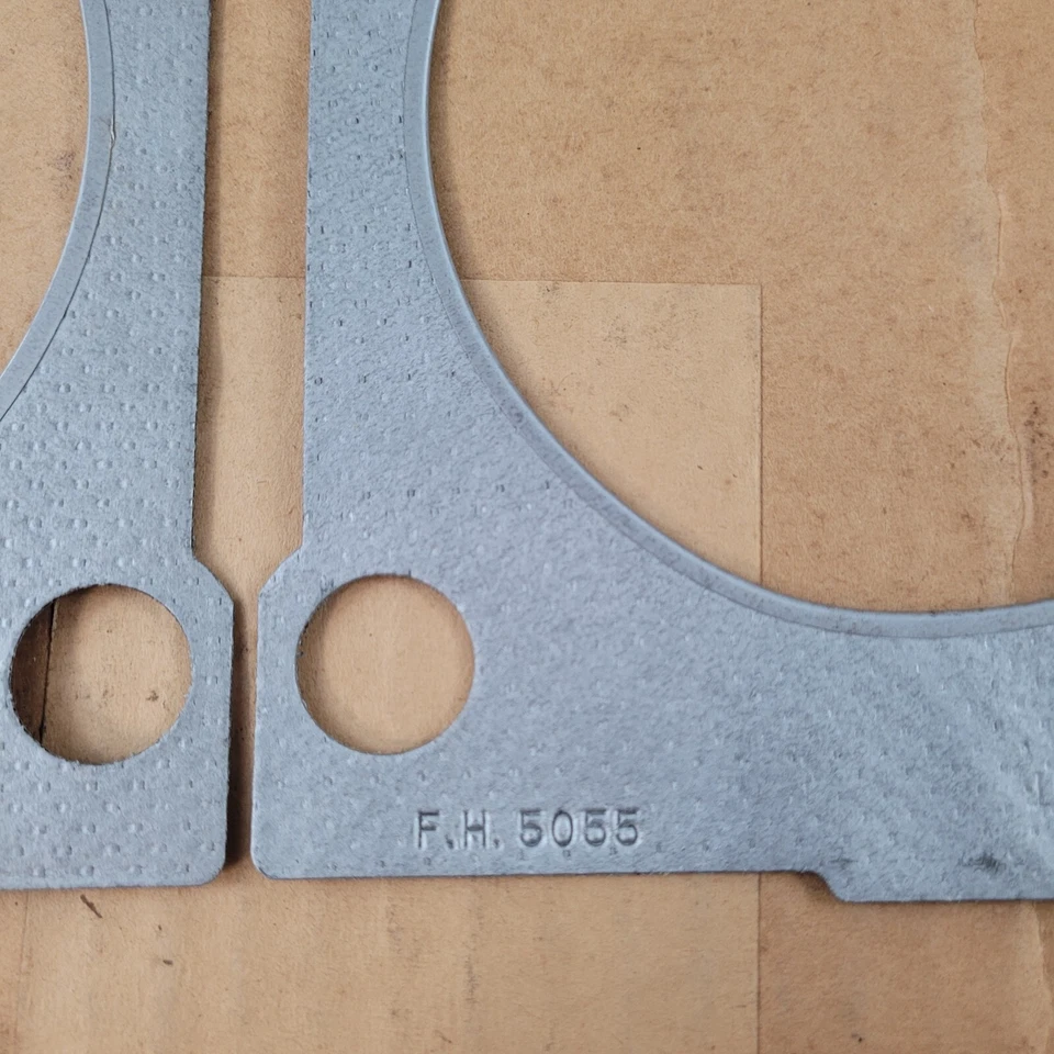 Nuevo par de juntas de culata FH5055 1962-1973 Ford 352 390 406 410 428 V8 Foto 3 de 4