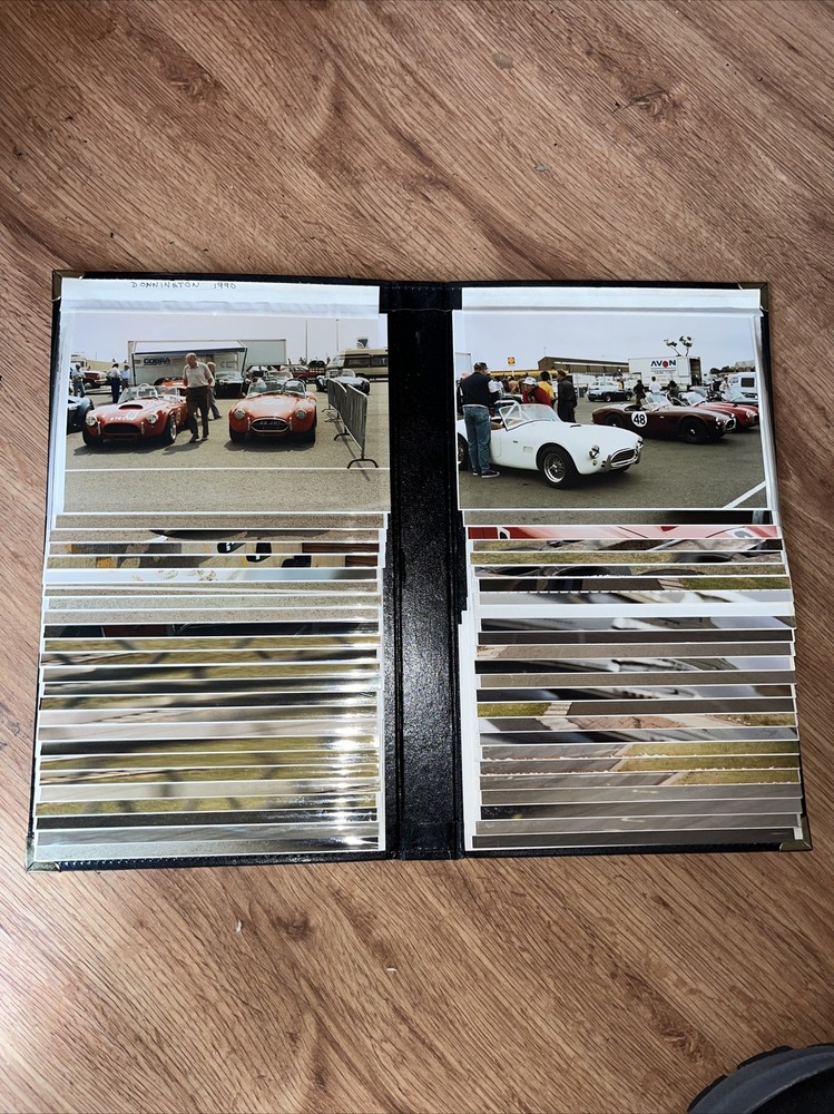 Vintage collection Cars Donnington 1990 Photographs