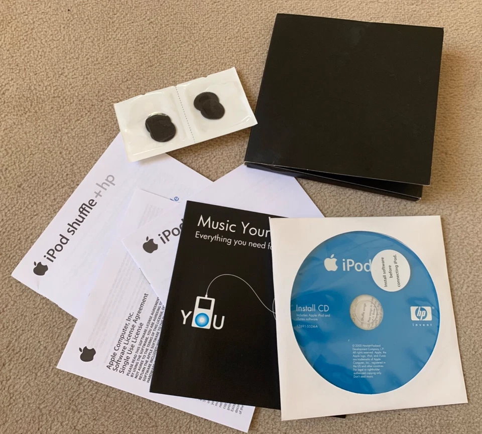 Apple iPod + hp Install CD includes Apple iPod and iTunes software 2005 - Bild 2 von 3
