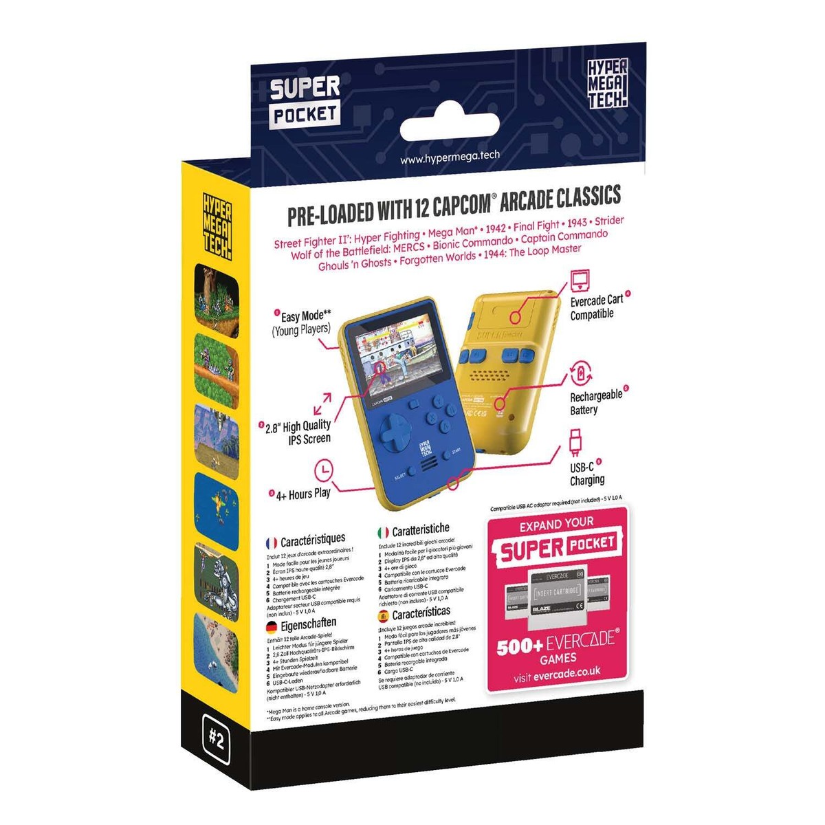 Capcom Super Pocket - HYPER MEGA TECH | eBay