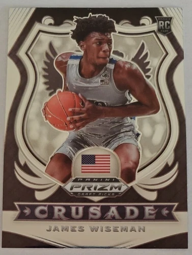 2020 Panini Prizm Draft Picks Crusade Insert James Wiseman #82 RC