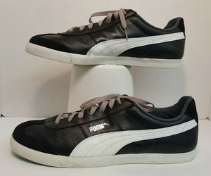 puma suede black size 12