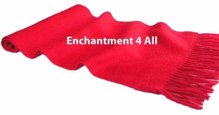 New Classic 100% 2-Ply Cashmere Scarf Muffler, Red