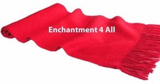 New Classic 100 2-Ply Cashmere Scarf Muffler, Red