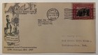 1929 VINCENNES INDIANA FDC PRINTED ON CARD FACSIMILE FIRST DAY COVERS