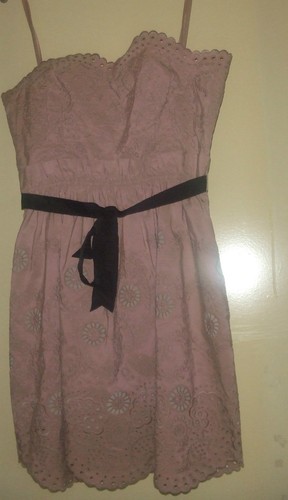 BCBGMAXAZRIA ROBE BUSTIER EN ORGANZA TAILLE FR36 - Picture 9 of 10