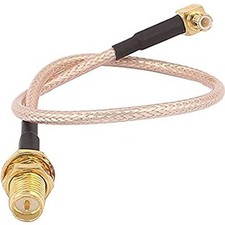 RP-SMA-KY Male to MCX-JW Male RG316 Coaxial Cable Pigtail 20cm High Quality Qui