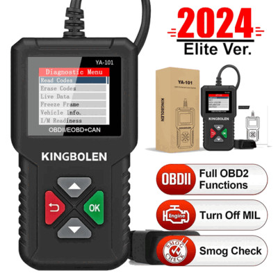 KINGBOLEN YA101 KFZ OBD2 Diagnosegerät Auto OBDII Scanner Fehler Auslesegerät