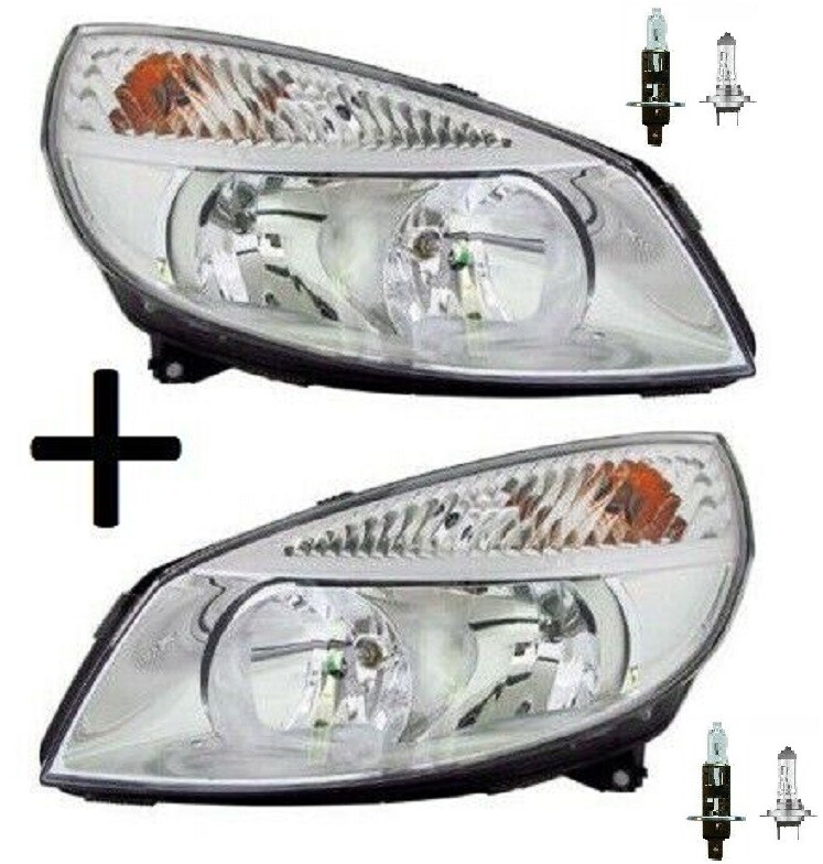 Phare avant gauche ou droit électrique pour Renault Scenic 2 de 2003 à 2006