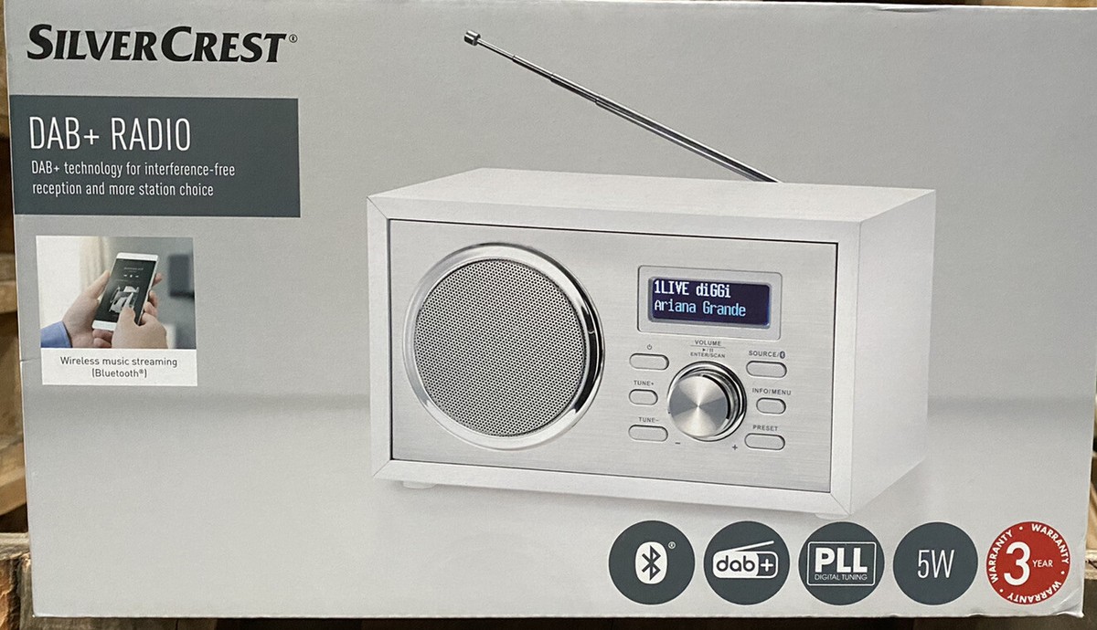 Inheems Pa seinpaal Black Friday Deal SilverCrest DAB+ Bluetooth Radio 💥📻🔘📡🔈🔊🤓💥🎉 NEW!!!! 4056233284294 | eBay Inheems Pa seinpaal Black Friday Deal SilverCrest DAB+ Bluetooth Radio 💥📻🔘📡🔈🔊🤓💥🎉 NEW!!!! 4056233284294 | eBay