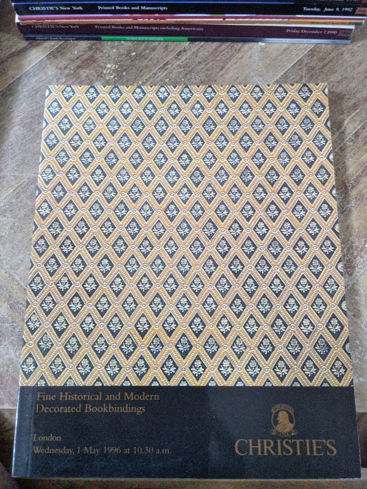 Christie's Catalog Fine Historical And Modern Decorated Bookbindings