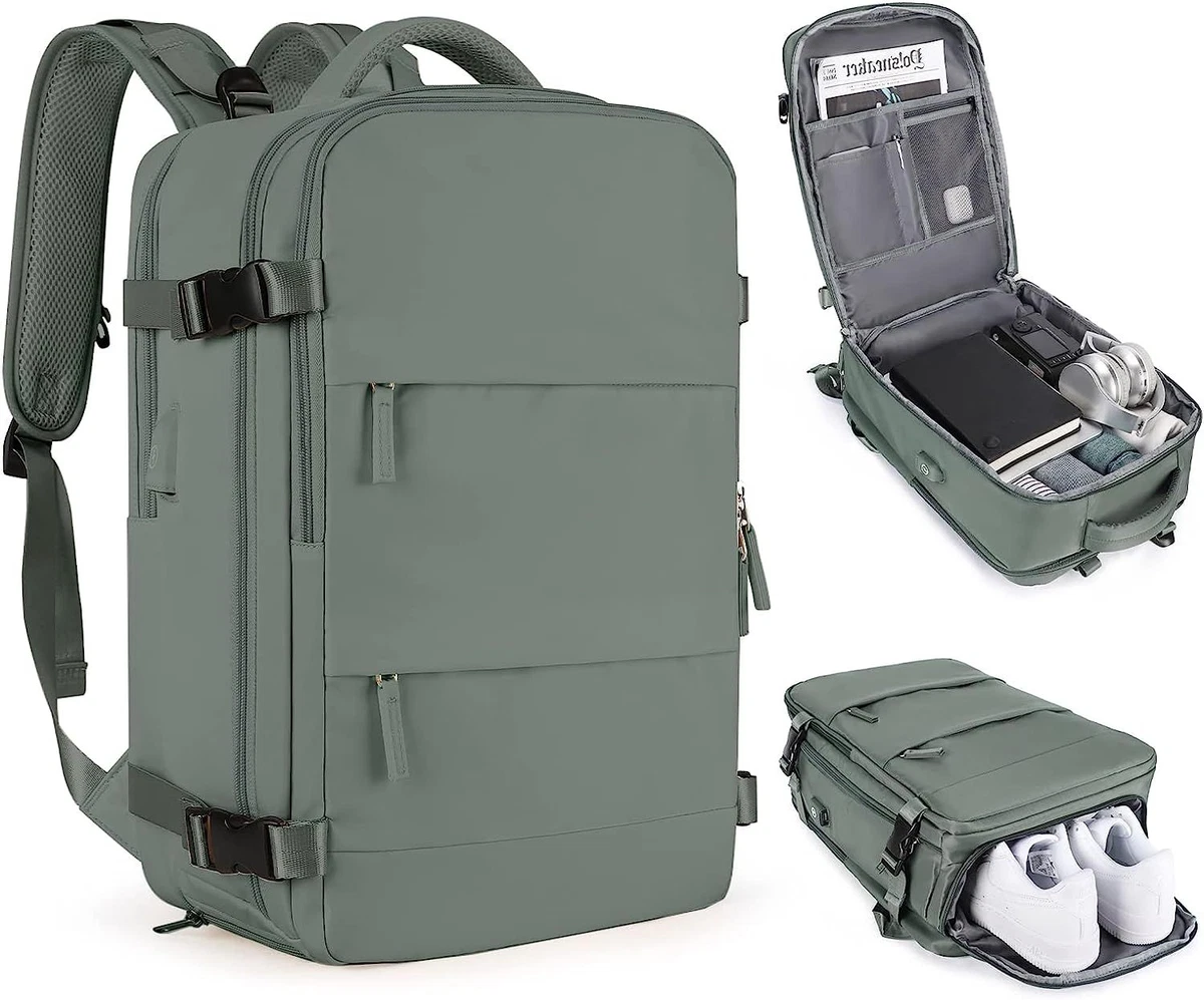 coofay Travel Backpack For Women Men Airline Approved Carry On