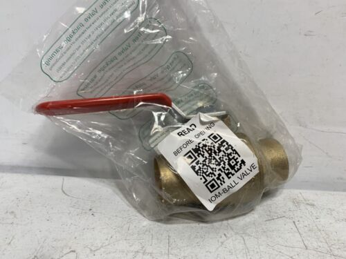 RWV 5595AB 1 1/4" Messing Kugelhahn 600 WOG 150 WSP - Bild 3 von 4