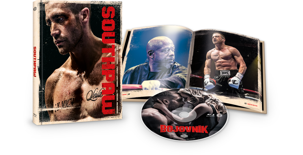 Southpaw Blu-ray Mediabook Digibook in English region B European import
