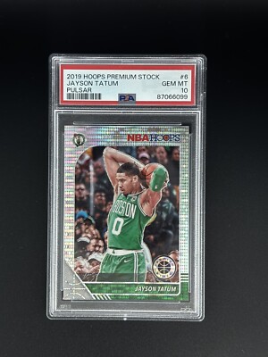 2019 Hoops Jayson Tatum Pulsar PSA 10  