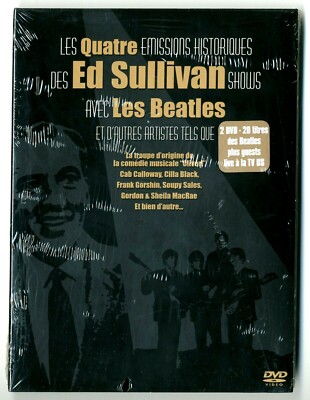 SET 2 DVD   ED SULLIVAN SHOWS MIT DEN BEATLES (KONZERTMUSIK) NEU