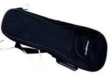 Concert Ukulele Case Soft Gig Bag Road Runner RRUKEC Black Strap Excellent Uke