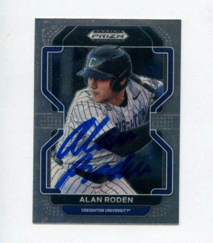 ALAN RODEN SIGNED 2022 PANINI PRIZM DRAFT PICKS BASEBALL CARD AUTO - Picture 1 of 1