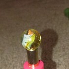 Yellow & Orange Swirl Glass Toy Marble Machine Made - Approx 5/8 in Diameter — photo 3