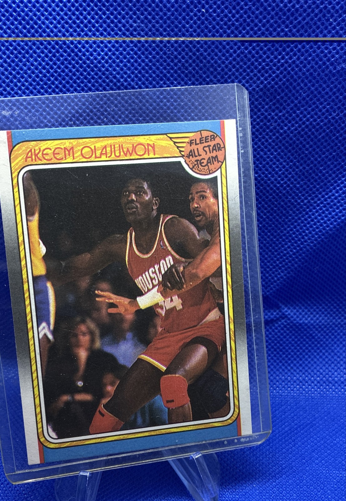 1988-89 Fleer - Fleer All Star Team Hakeem Olajuwon #126