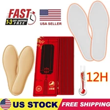 10 pair Self Heating Insoles Winter Thermostatic Thermal Insole Warm Foot Heater