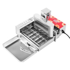Uimoso Commercial Automatic Donut Maker Machine, 6 Rows, 360 Pieces Per Hour