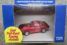 "NEW" JOHNNY LIGHTNING AFX CHROME RED SHELBY MUSTANG PULL BACK 