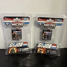 GI Joe Action Figures Micro Hasbro World's Smallest Lot of 2 - New