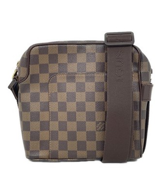 Louis Vuitton PM PM N41442 Coated Canvas Brown Shoulder Bag #TFB9535