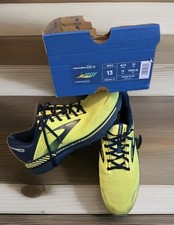 Brooks Adrenaline GTS 22 Nightlife Titan Blue Yellow Running Shoes Hi-Vis Neon Brooks Adrenaline GTS 22 Nightlife Titan for sale | eBay main image 2