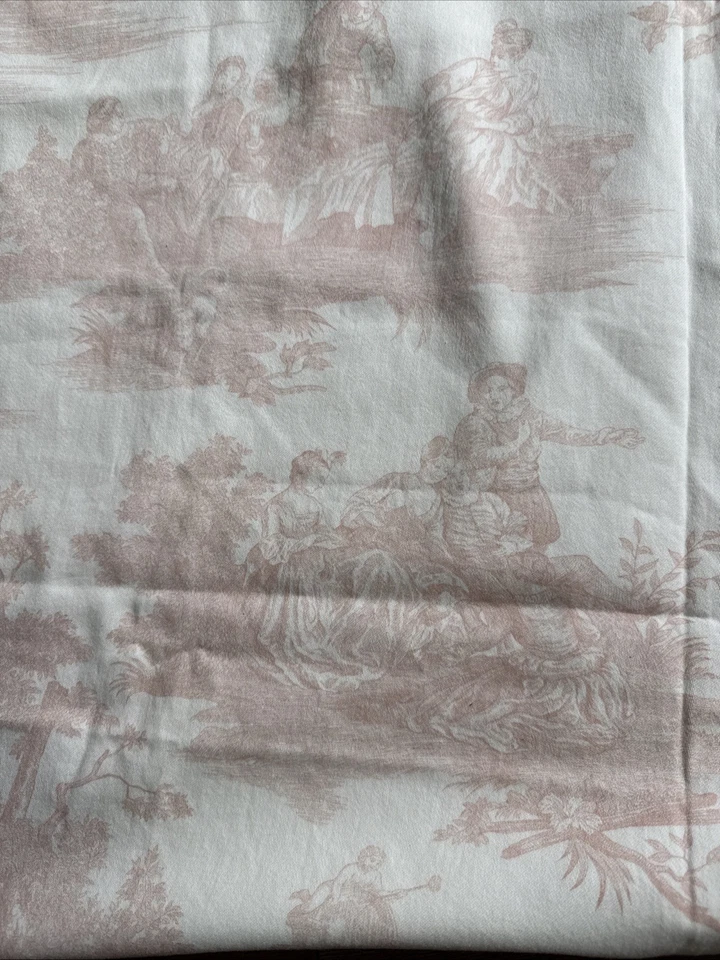 Cortina de chuveiro Waverly French Country toile & listrada 68" de comprimento x 70" de largura - Imagem 3 de 4