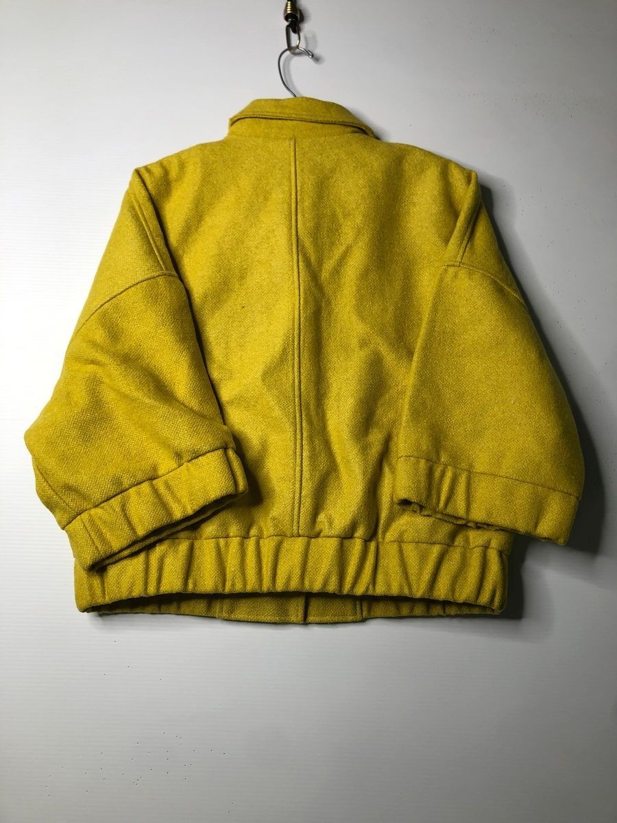 MAEVE Wool Blend Boucle Bomber Jacket Women's Size S Chartreuse | eBay