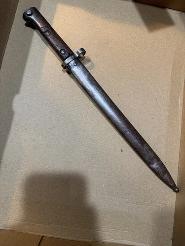 Early Vintage K98 Post War Bayonet Kar-98 Nice Heavy Oiled Shows Use Very Nice
