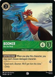 Boomer - Has the Beak 76/204 Winterspell Common Lorcana