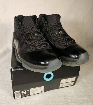 Air Jordan 11 Retro  Gamma Blue/Black Men's Size 9.5 (2013) 378037-006