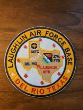 USAF PATCH, LAUGHLIN AFB DEL RIO, TEXAS,  AETC, 47TH FTW   Y