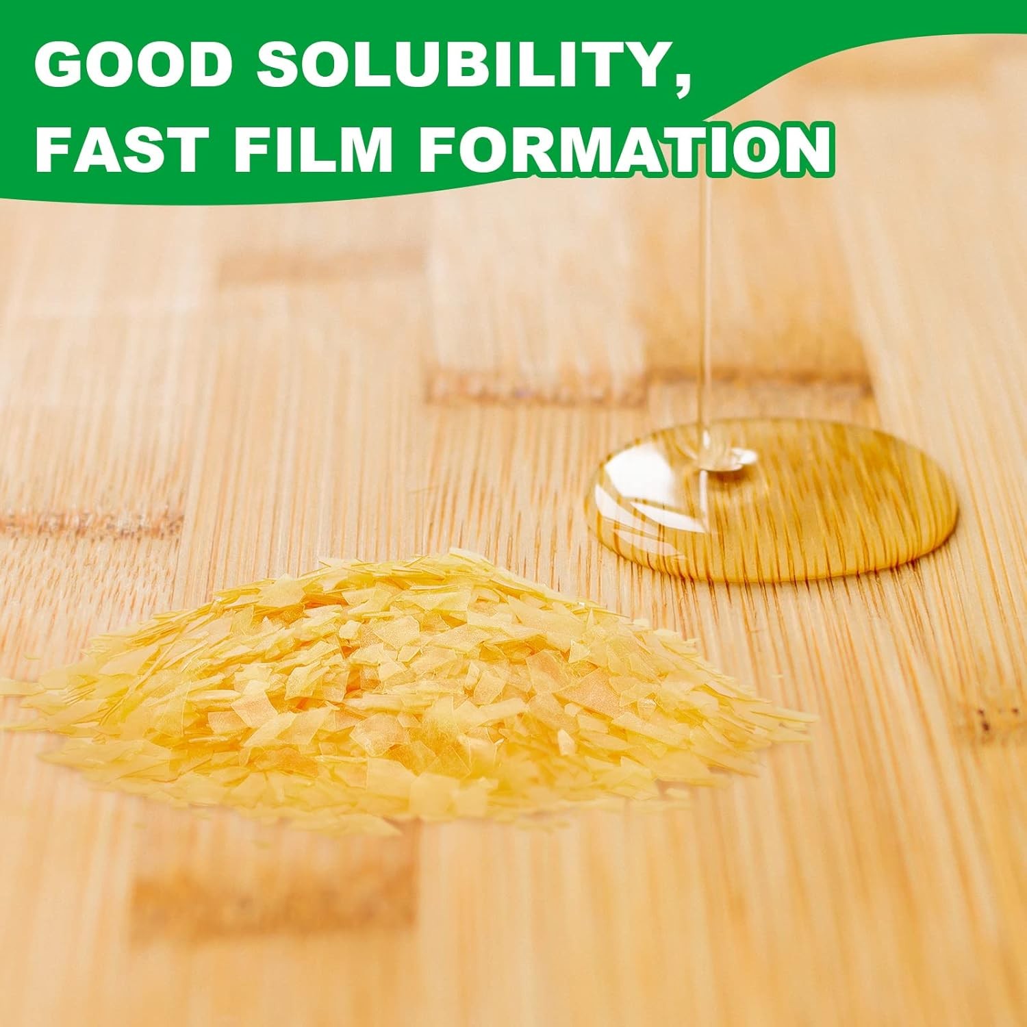 1 Pack Shellac Flakes 1.1 Lb/ 17.6 oz Blonde Finish for Light Color 