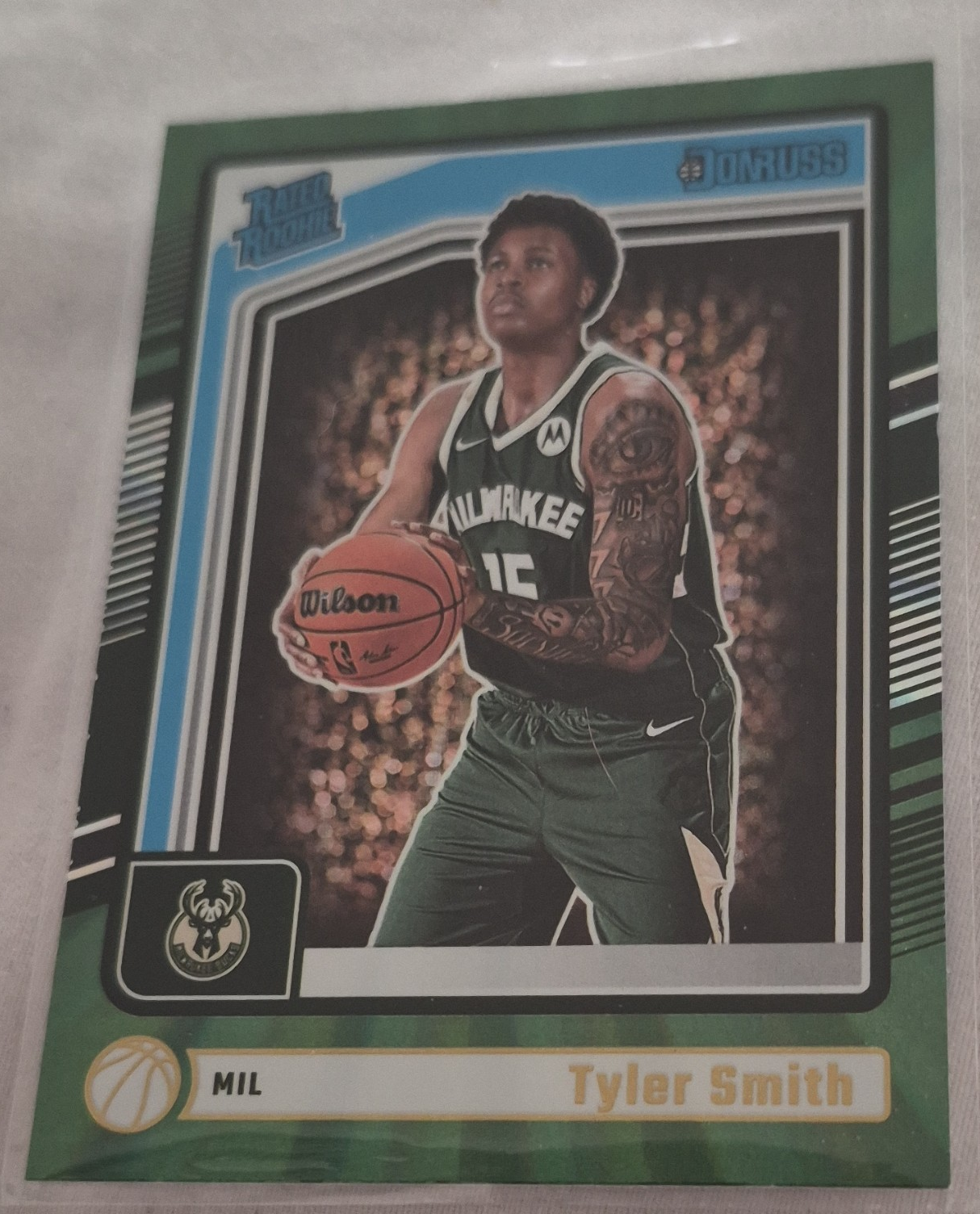 Panini Donruss Optic 2024-25 Tyler Smith #292 Rated Rookie Bucks Card
