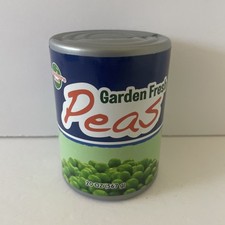 Vintage Lakeshore Play Food For Pretend Kitchen Can of Peas